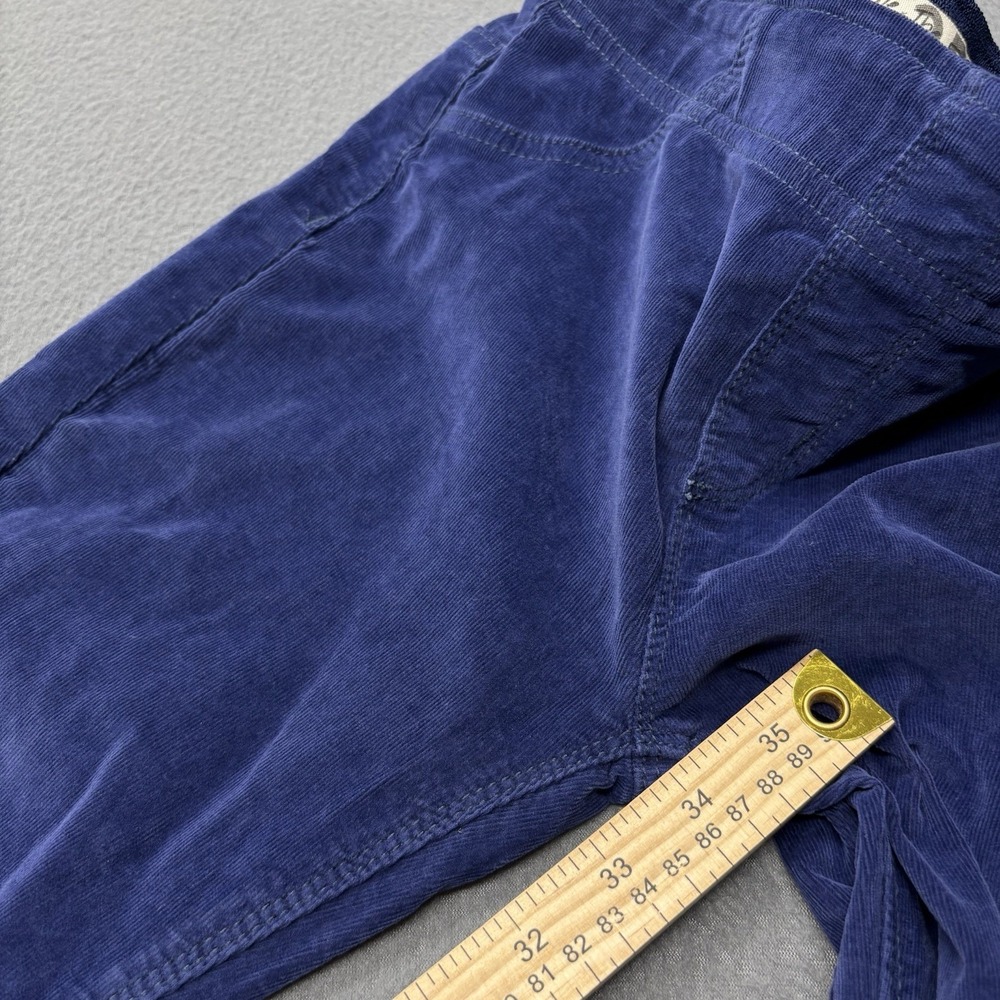 We The Free Flare Pants Womens 25 Ink Blue Corduroy Pull On Elastic Waist NWT - Picture 6 of 9